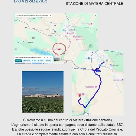 Farm stay Casal Dragone Matera